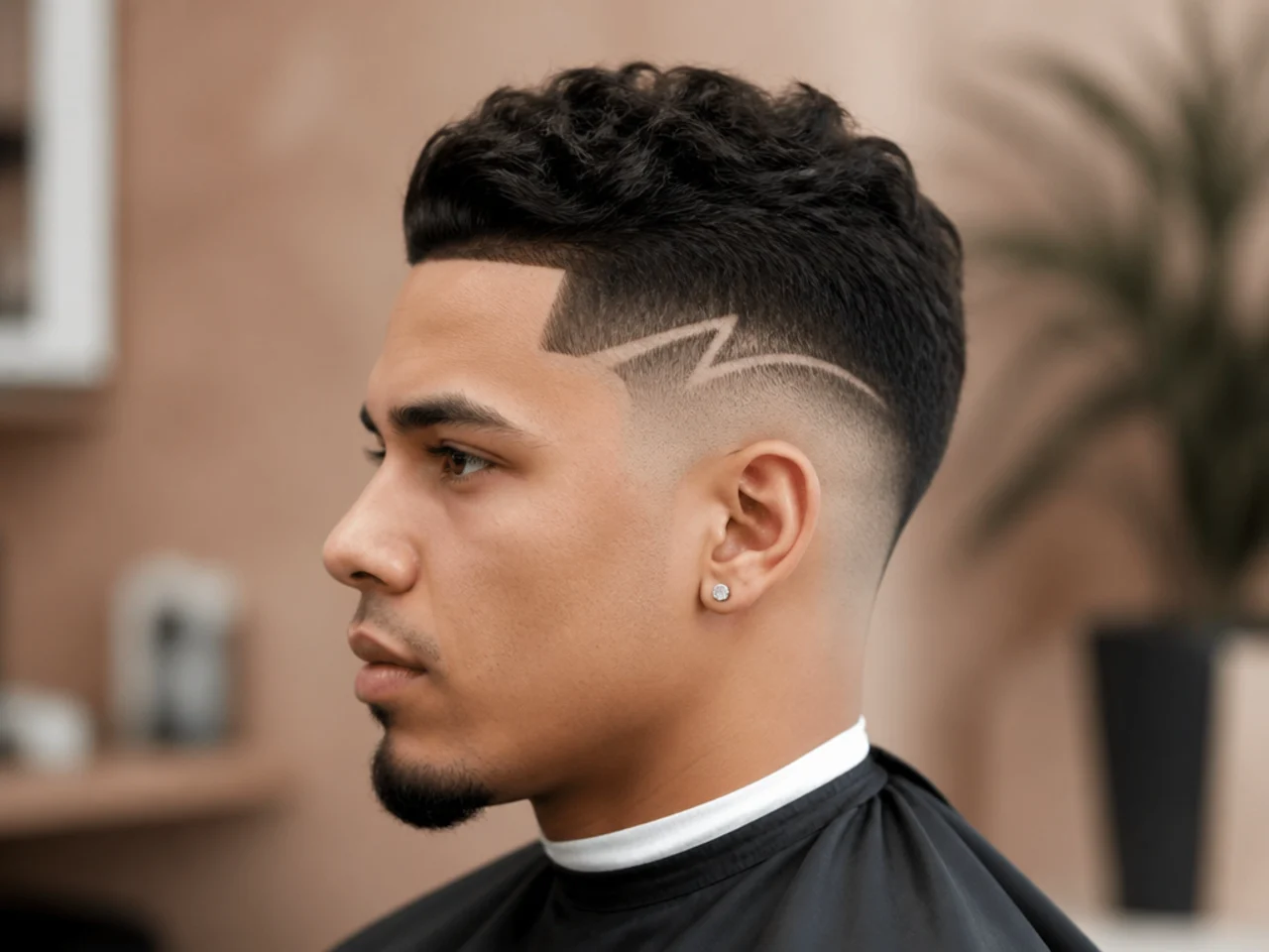 Mid Fade with Design