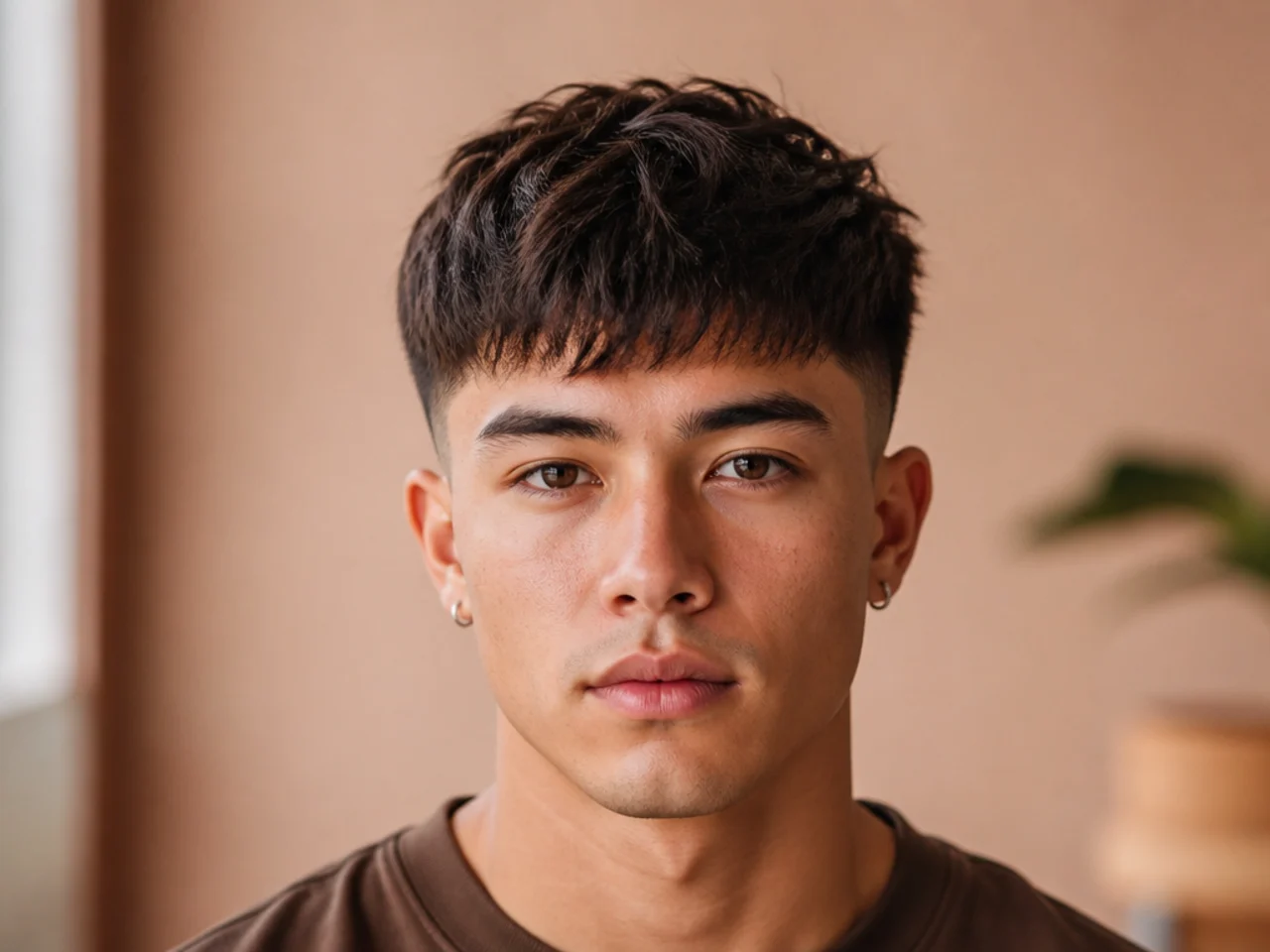 A cropped fringe with a soft imprecise front edge