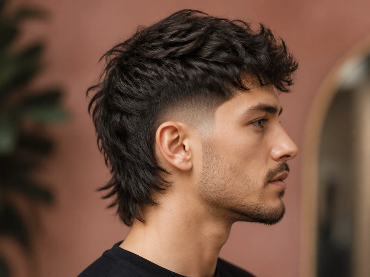Choppy Mullet Taper Fade
