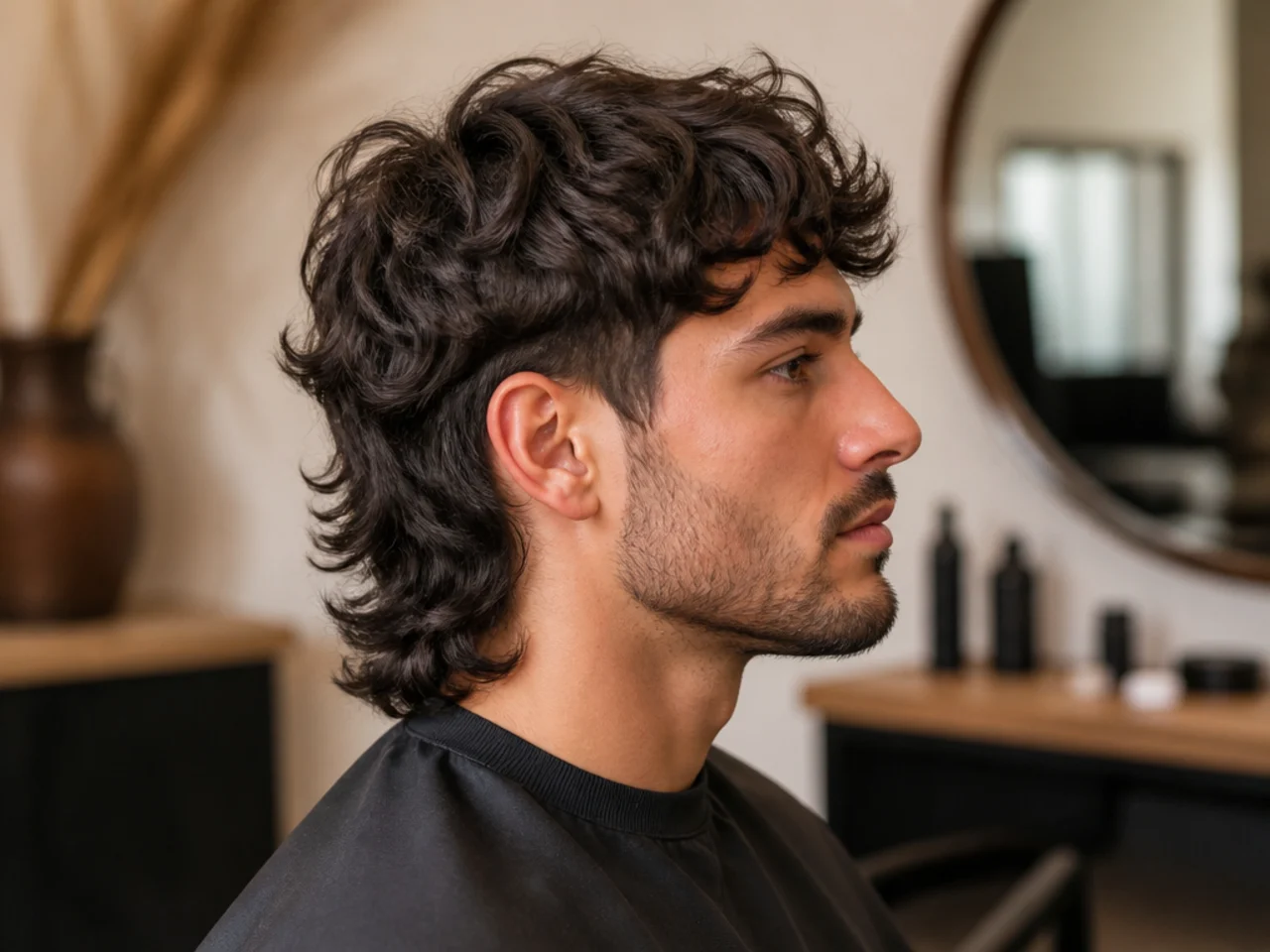 Modern Mullet Haircut Men Gallery