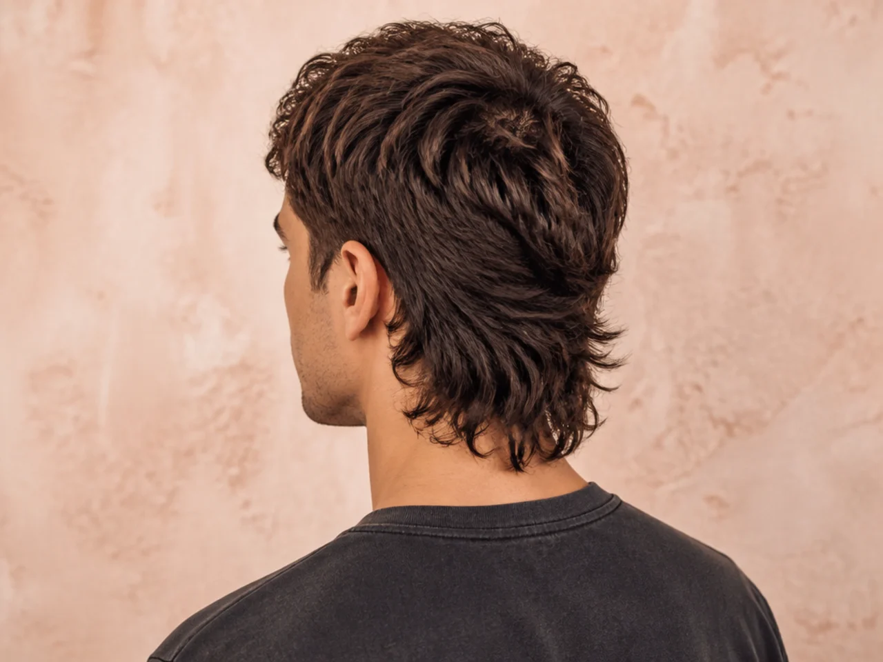Sexy, Modern Mullet From The Back