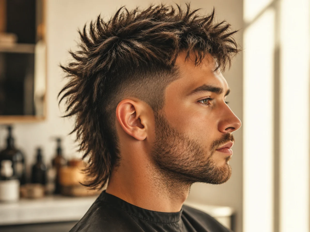 Spiky Mullet