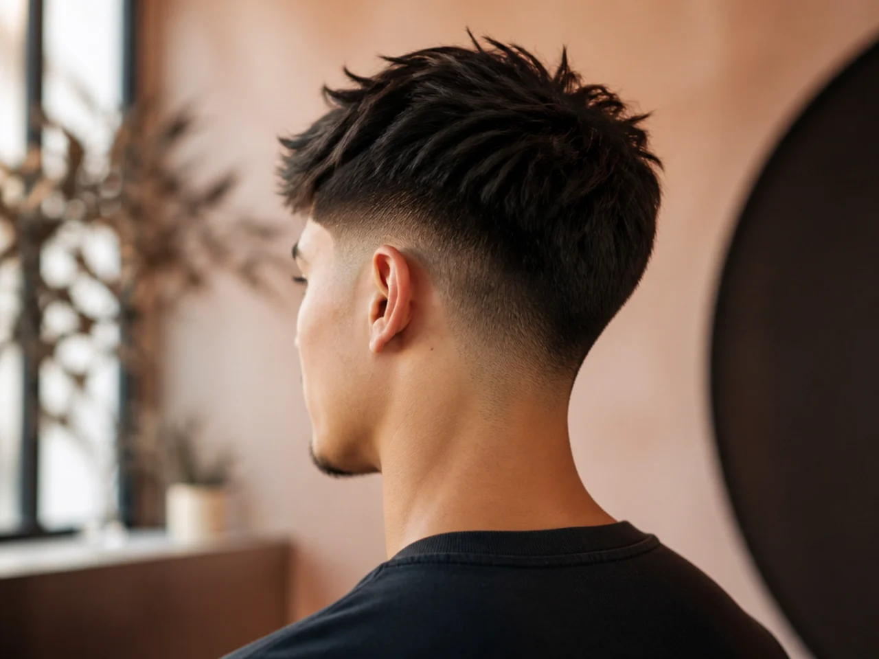 Asymmetric weight in a short haircut