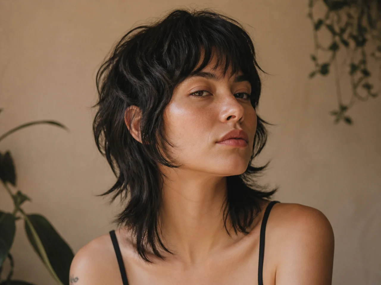 A mullet six weeks after cutting