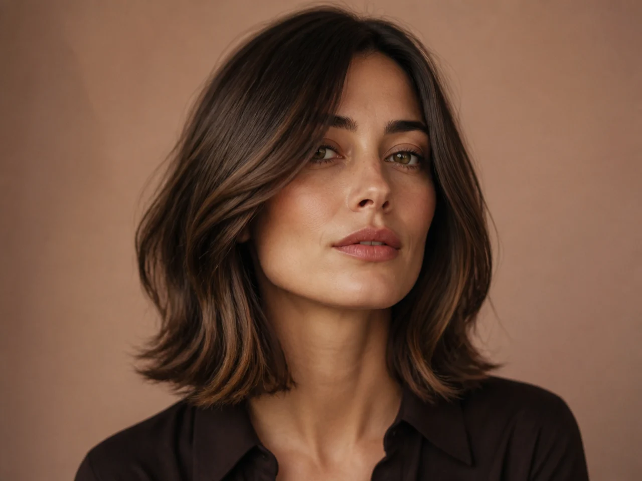 Hair with subtle added depth