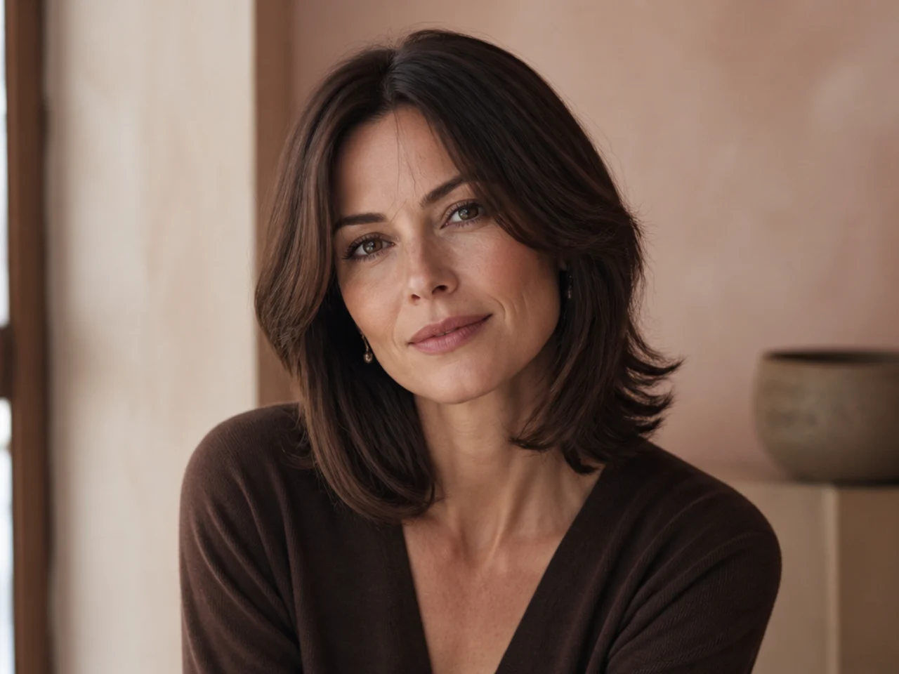 A mid-length cut on fine hair
