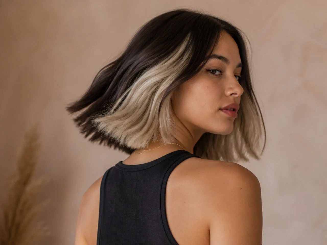 A fully two-tone bob