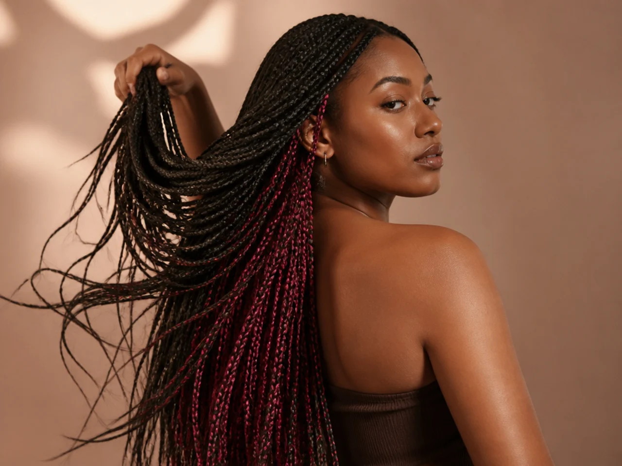 15 Peekaboo Color Ideas for Black Women