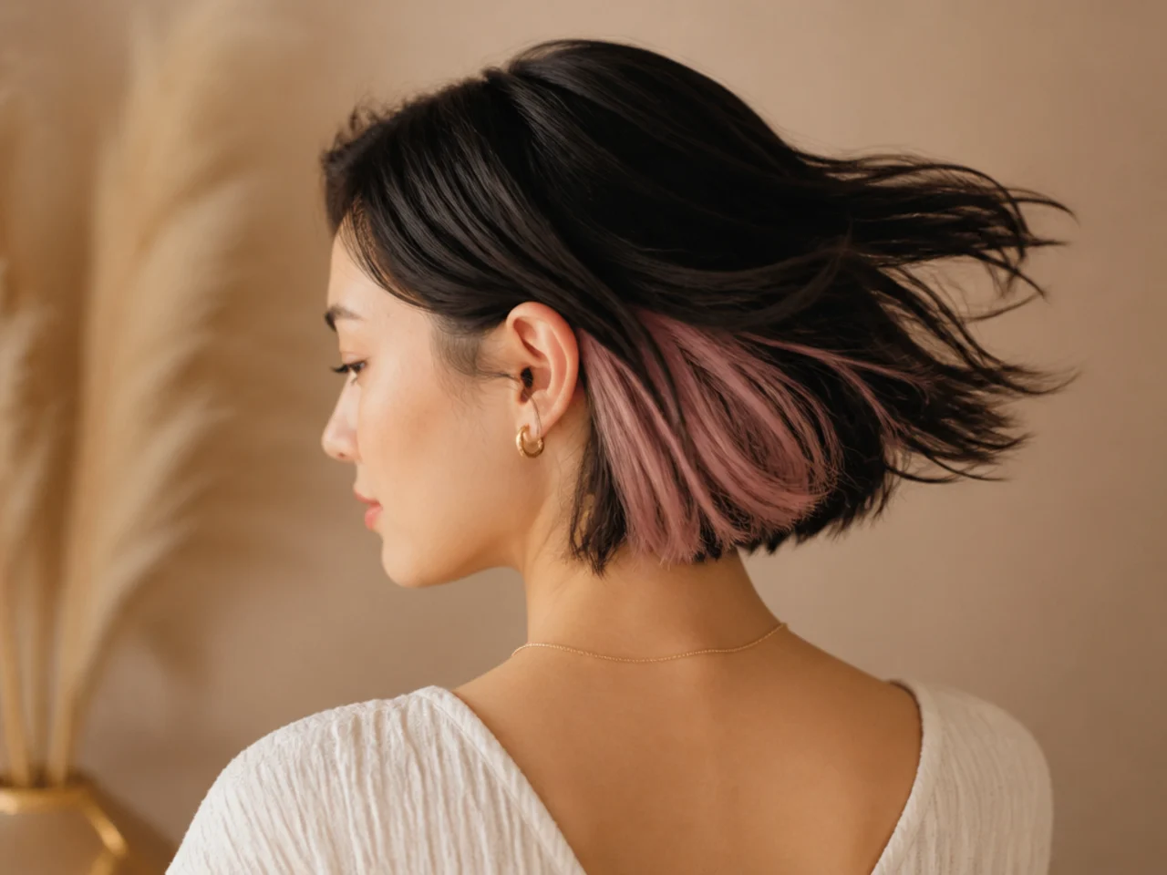 Panels behind both ears