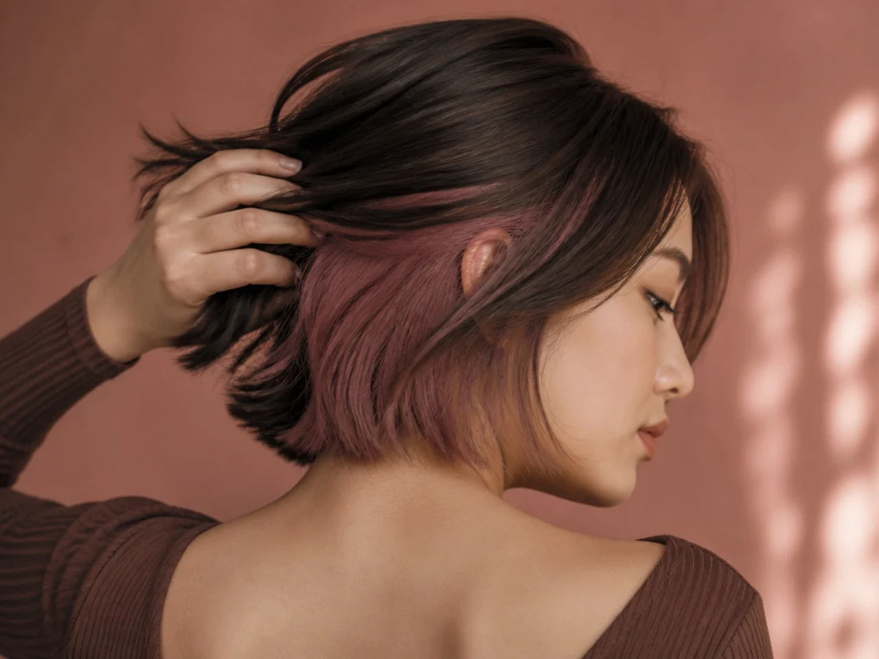 Three-quarter view of a well-placed short-hair panel