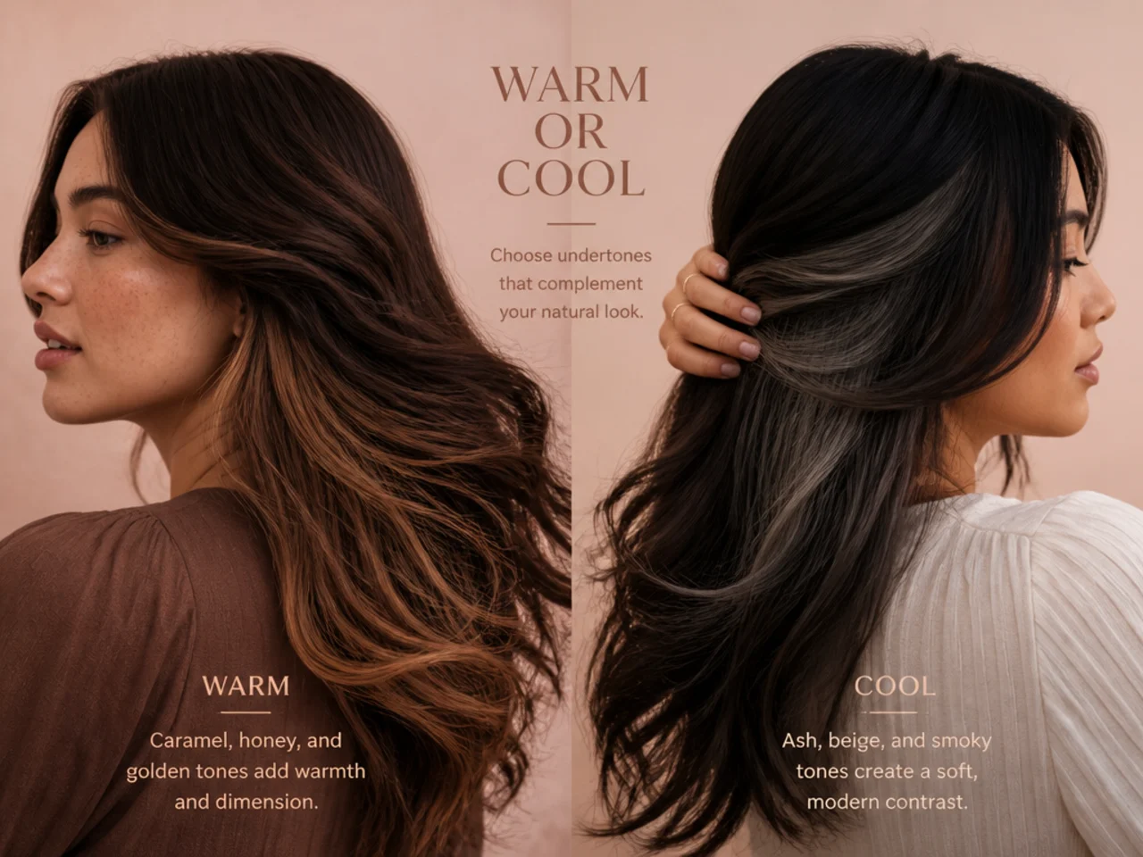 Warm and cool natural panels compared