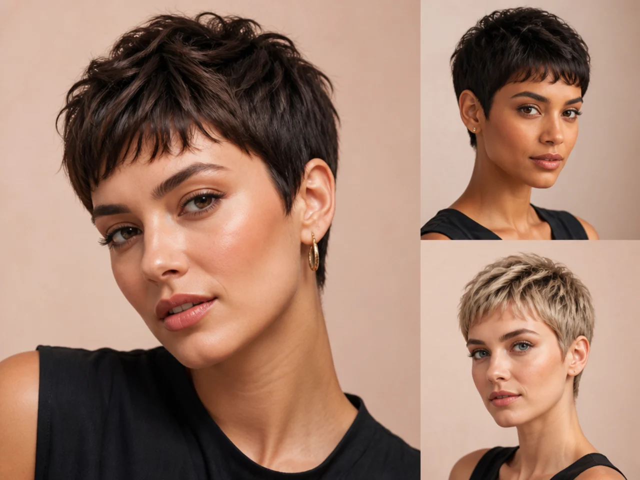 Square Face Pixie