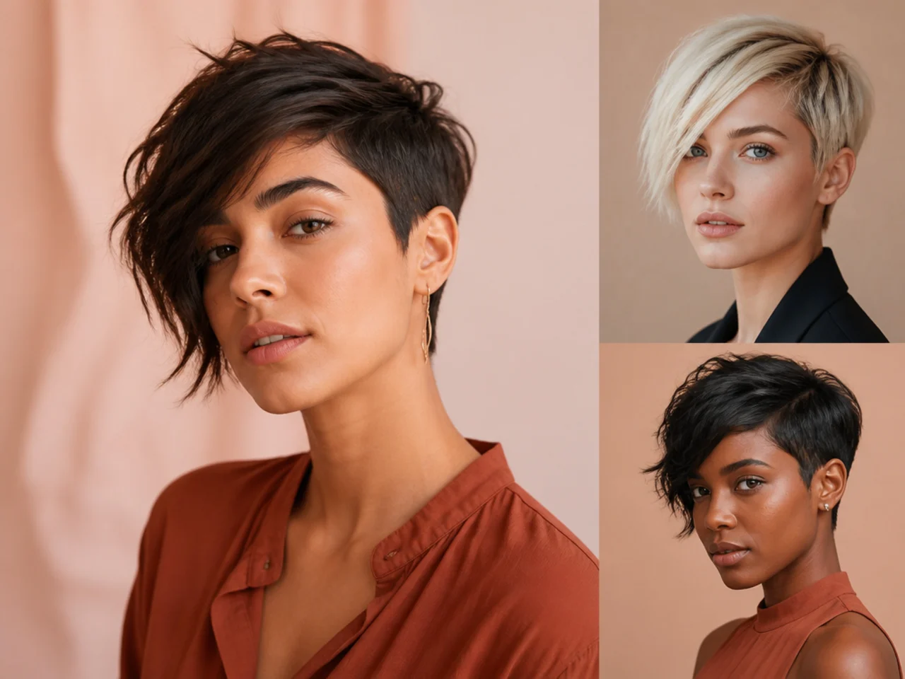 Asymmetrical Pixie Cut