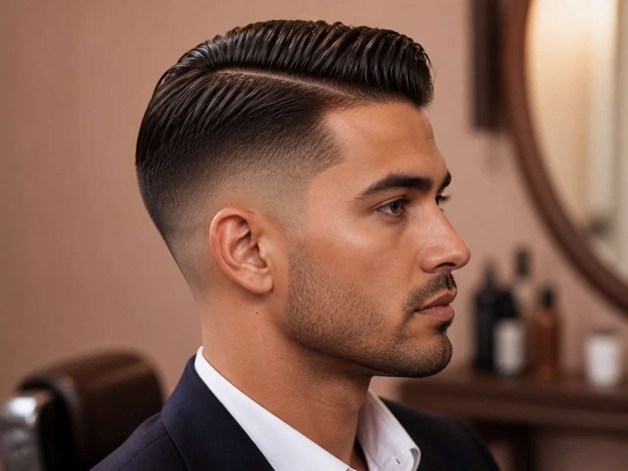 Comb Over Fade