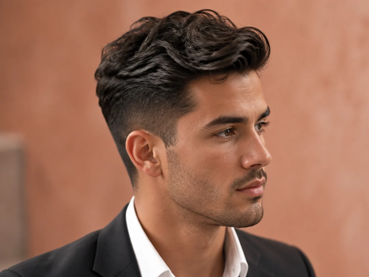 Textured Comb Over