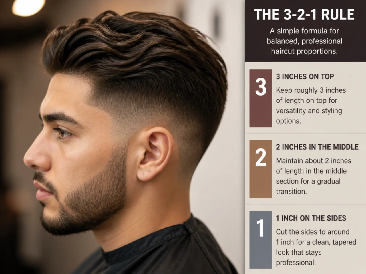 What Is The 3-2-1 Rule For Haircuts?