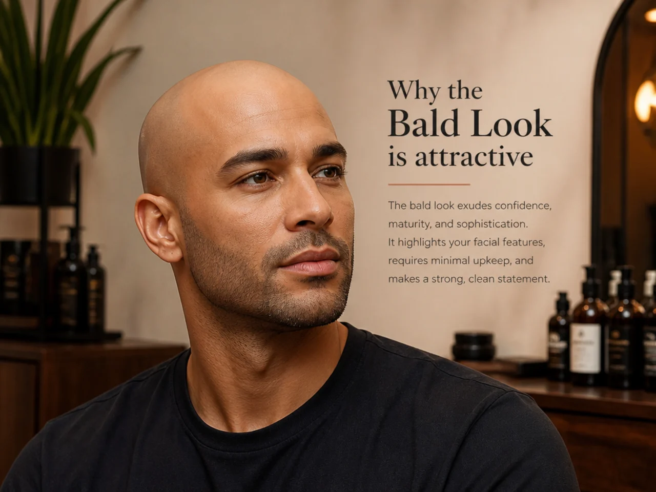 Why the Bald Look is attractive