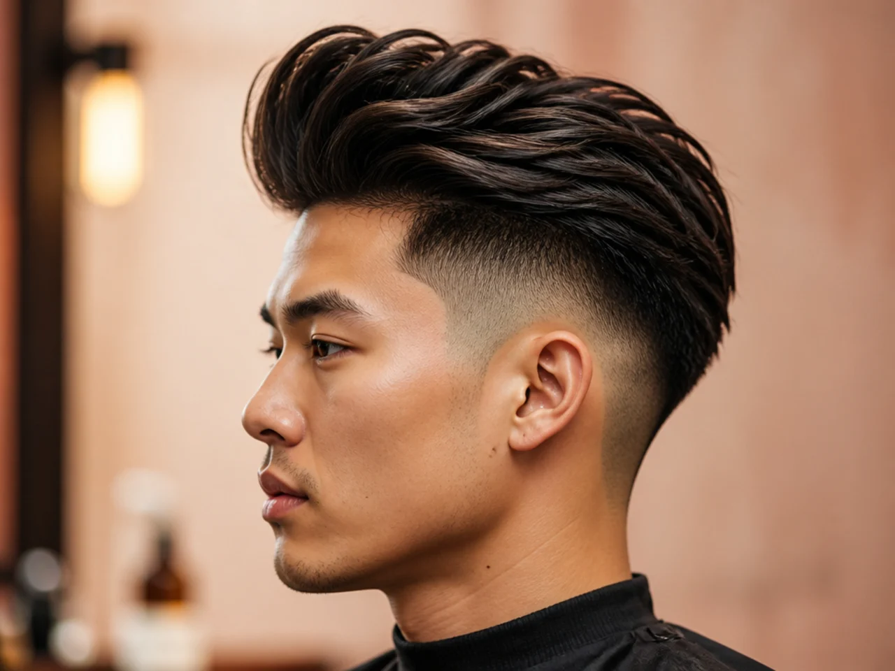 Long Quiff Fade