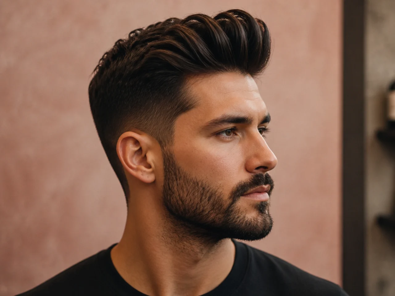 Quiff with Beard