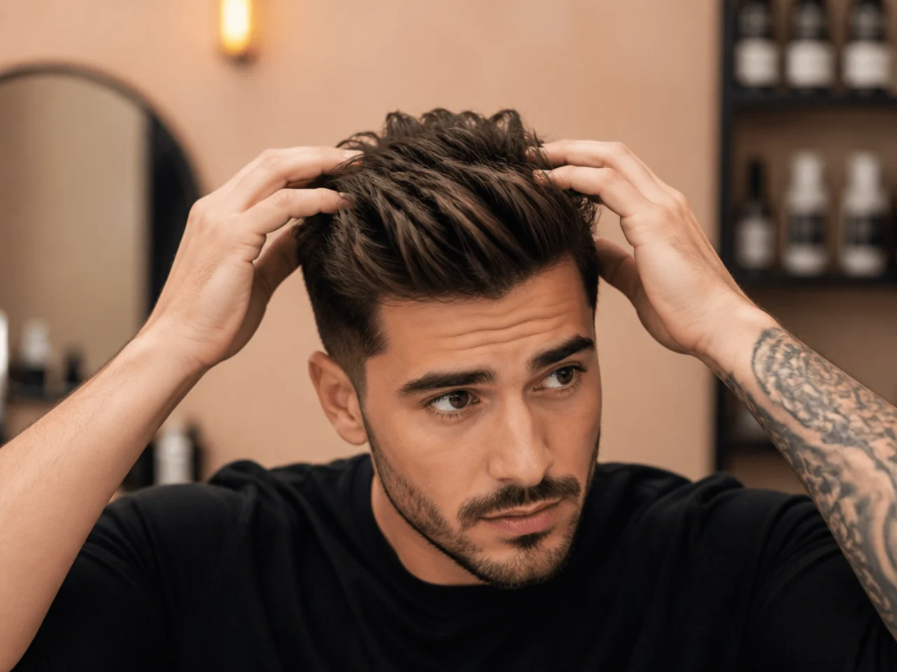 Step 3: Apply Styling Product
