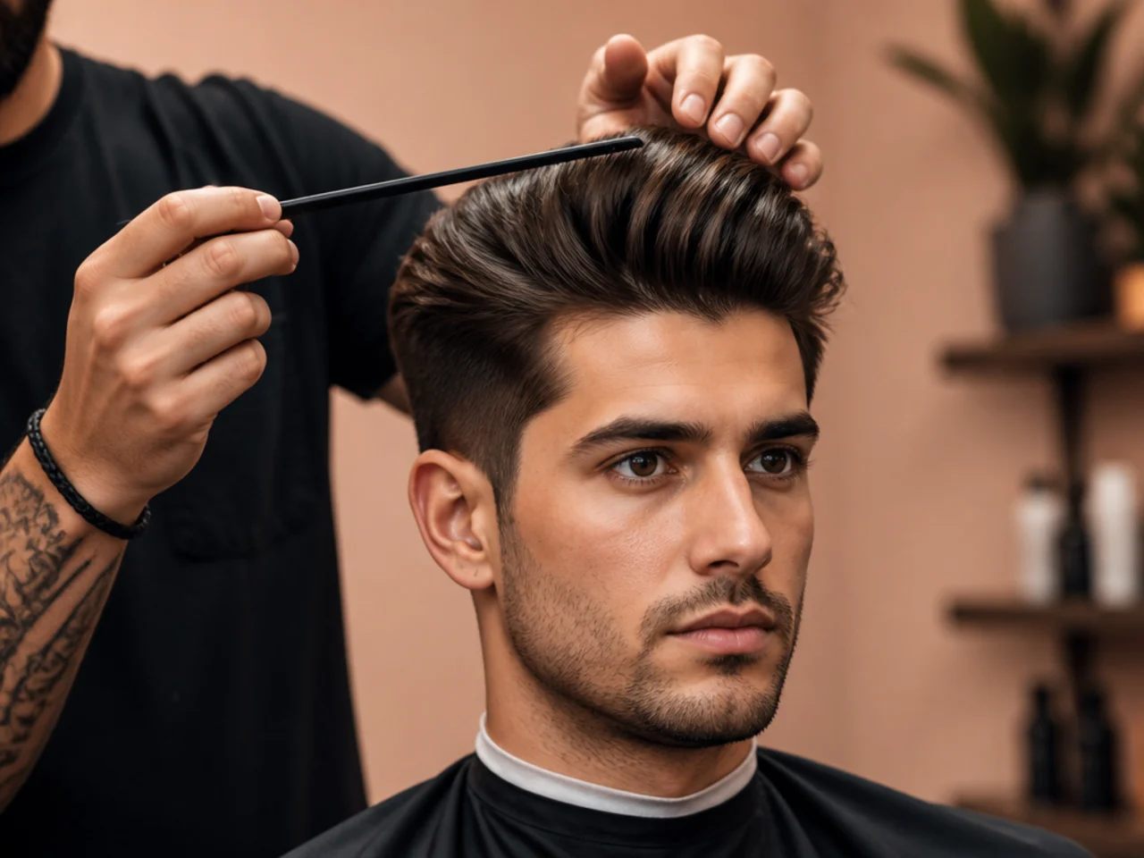 Step 4: Shape the Quiff
