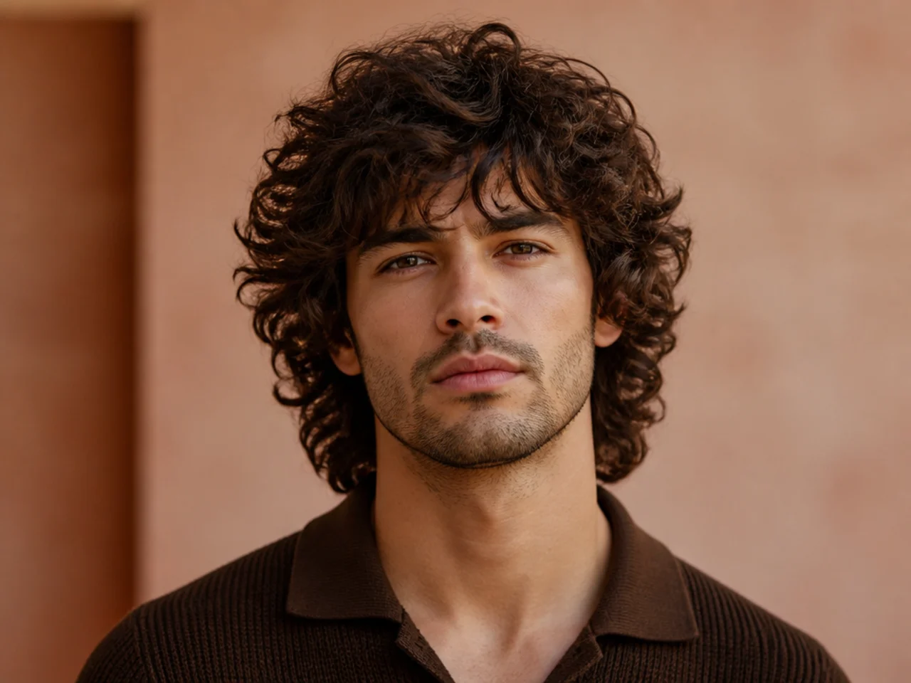 Voluminous Curly Shag