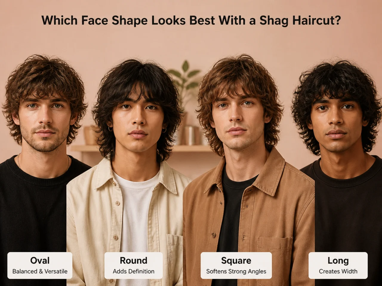 Which Face Shape Looks Best With a Shag Haircut?