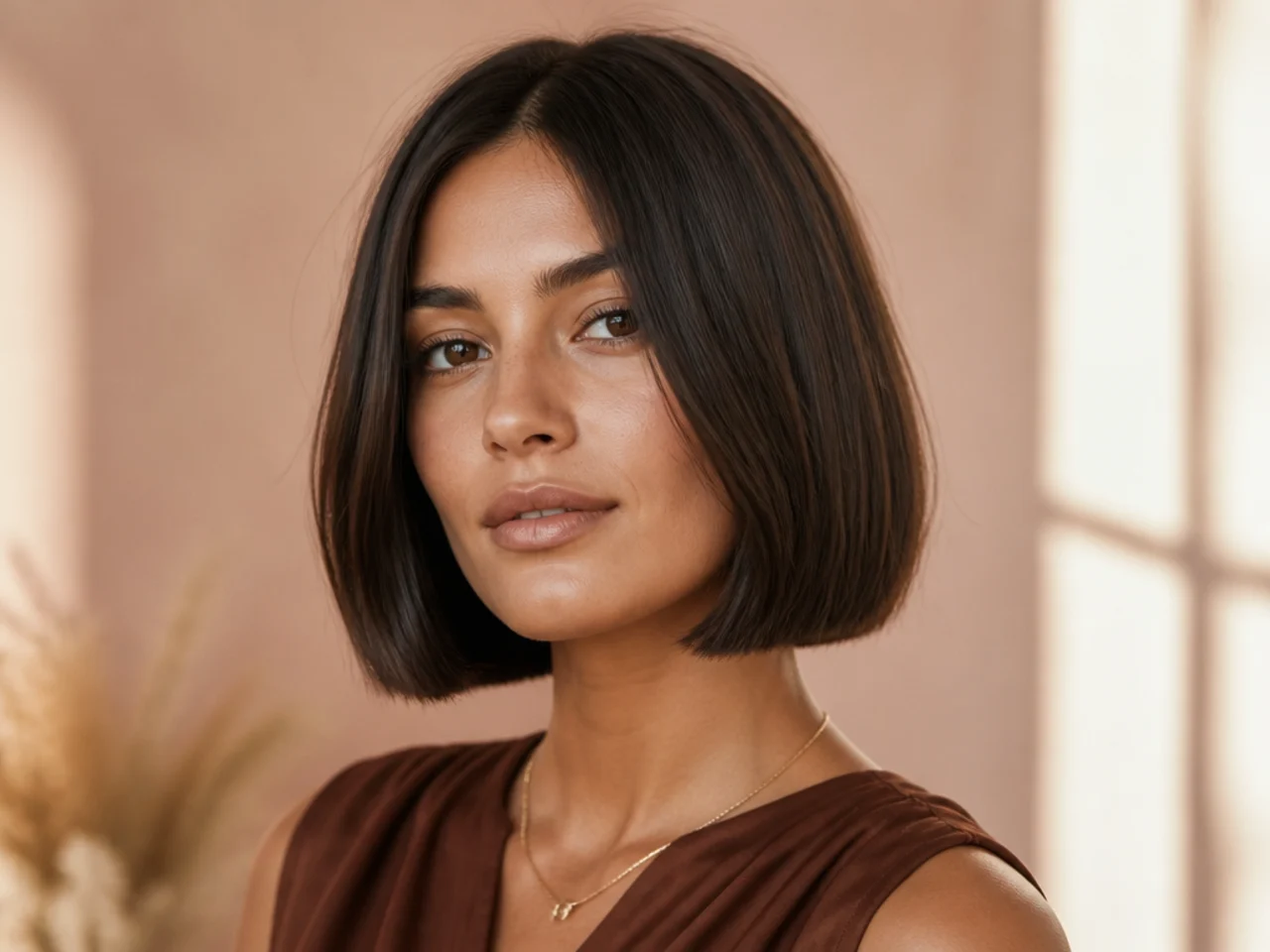 3. Blunt Chin Bob