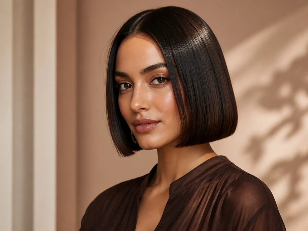 8. Glass Hair Bob