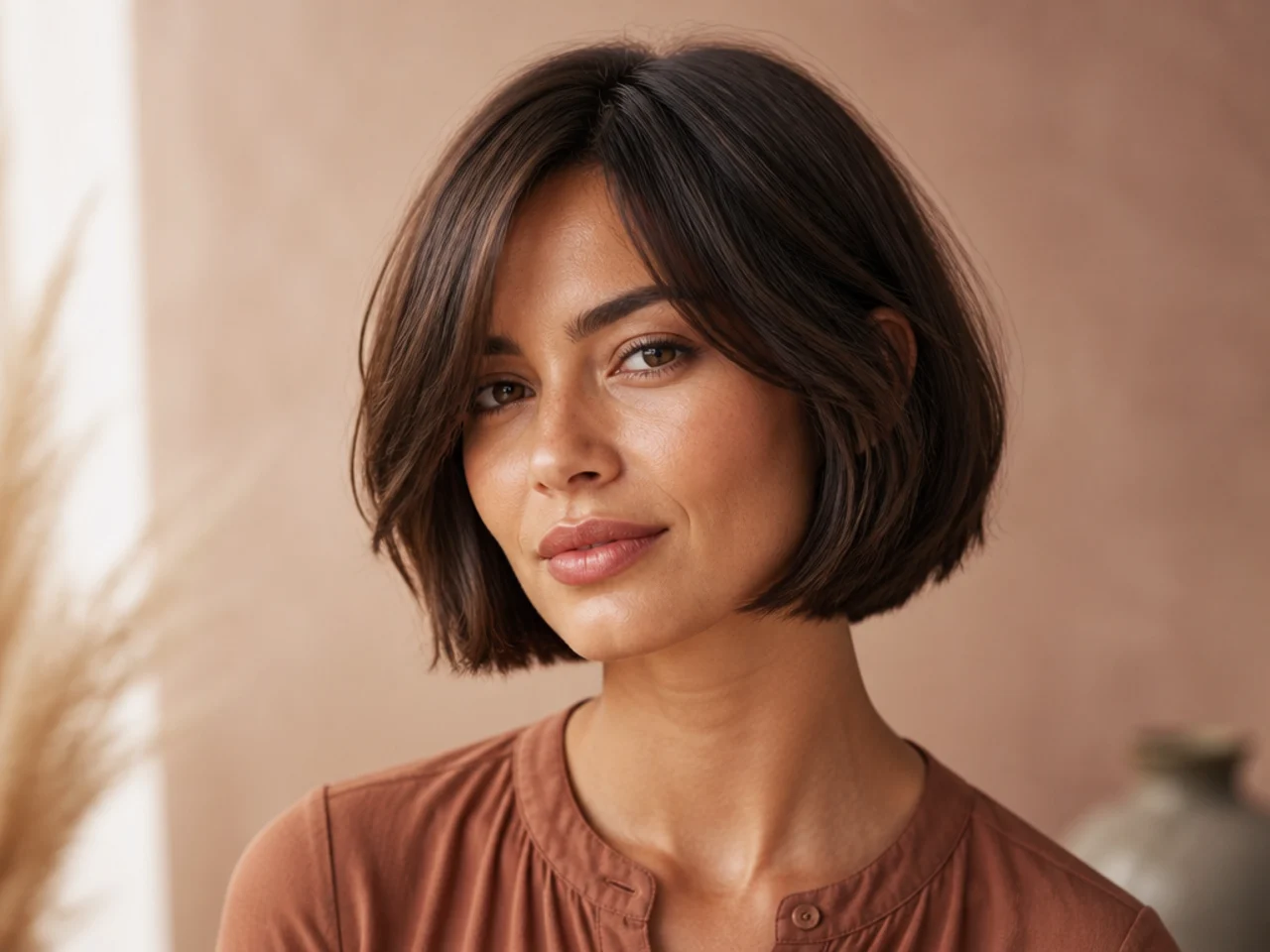 Does a bob make fine hair look thicker?