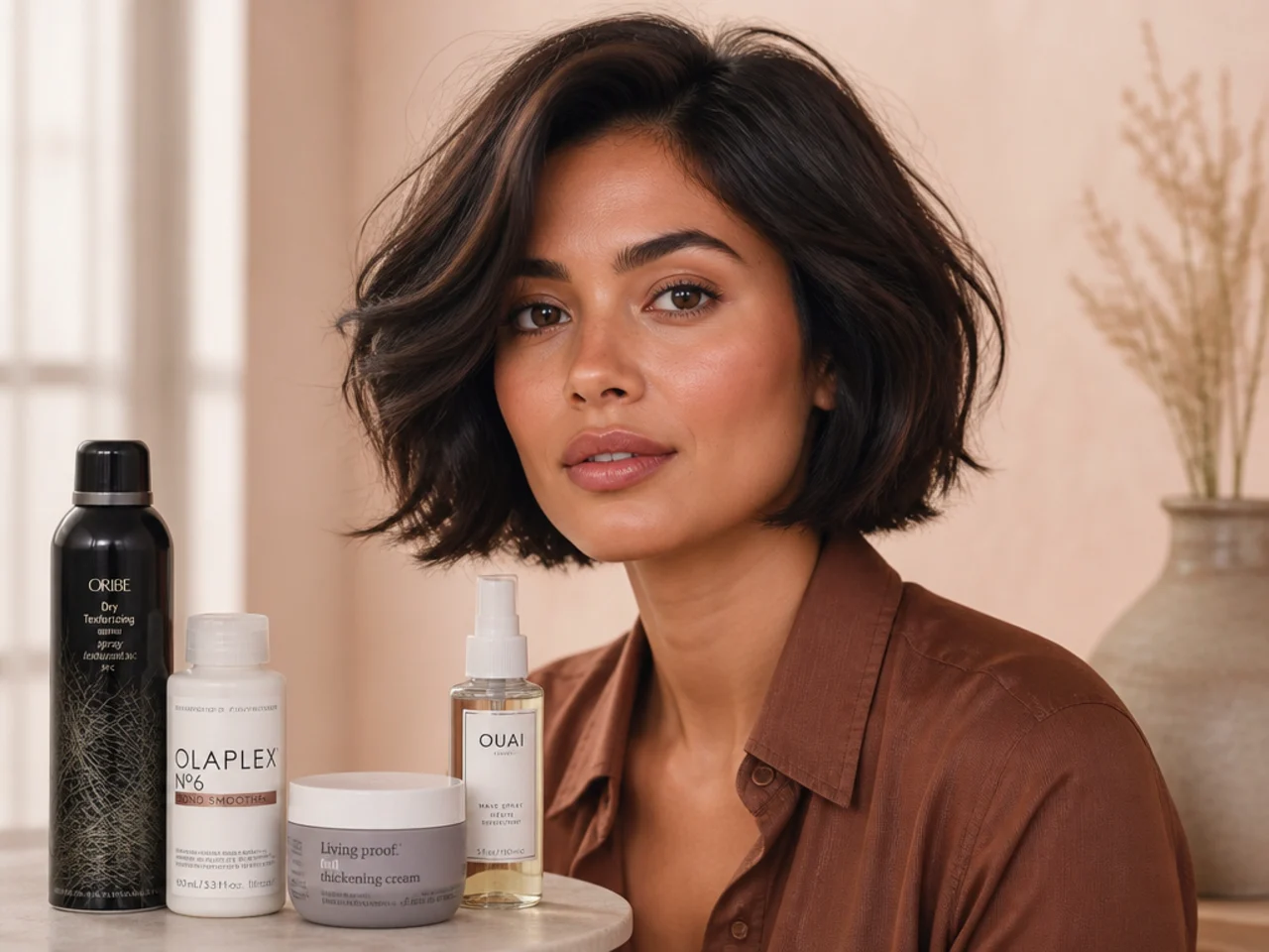 What products are best for a voluminous bob?