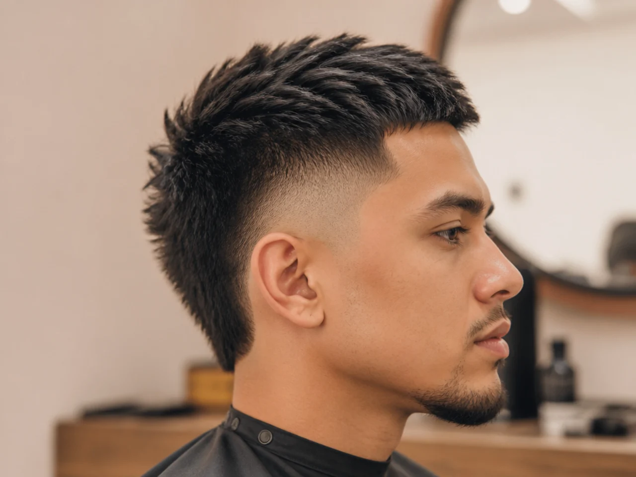 How to ask your barber for a short burst fade