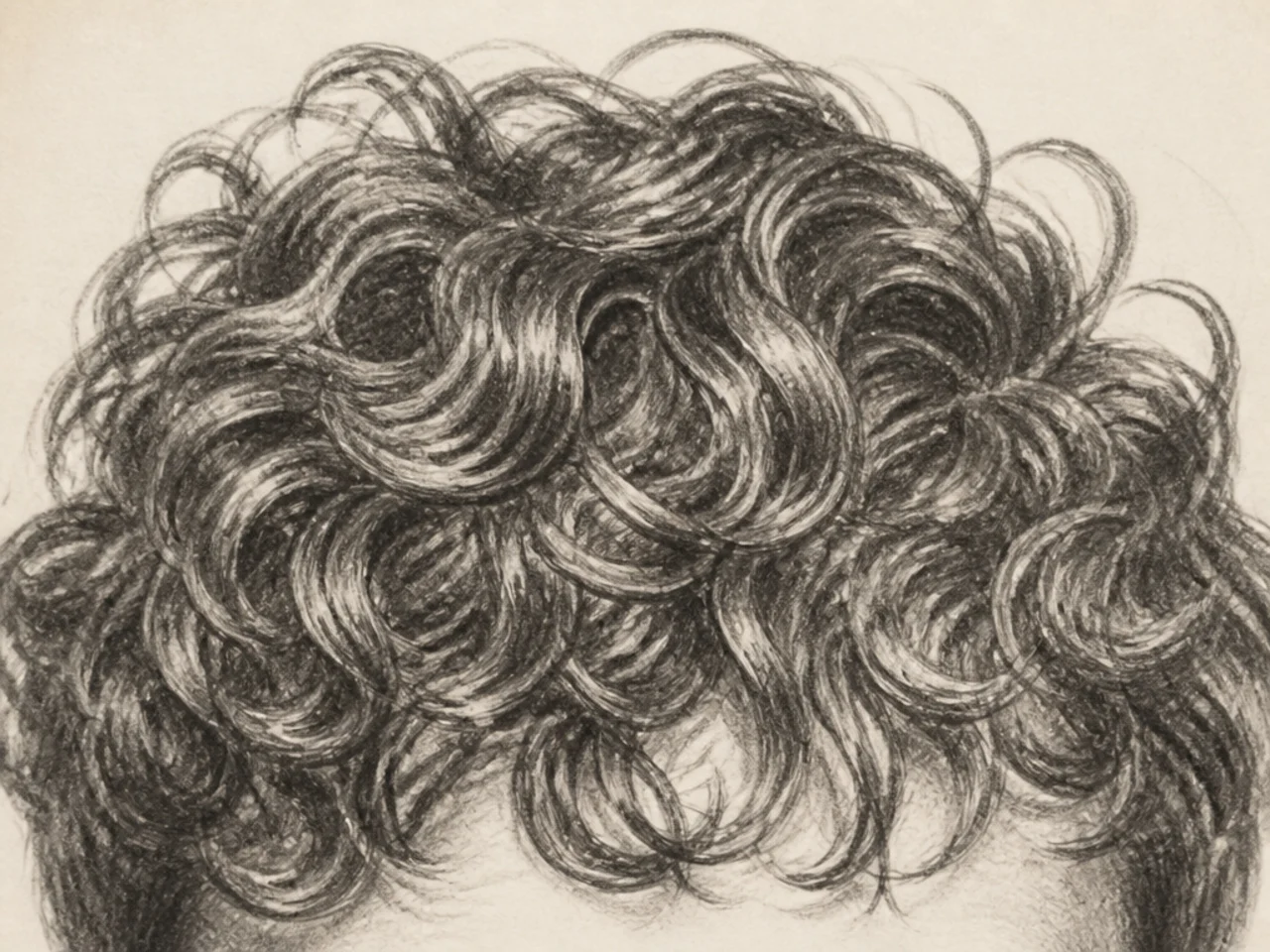 15 Short Curly Hair Drawing Ideas to Save