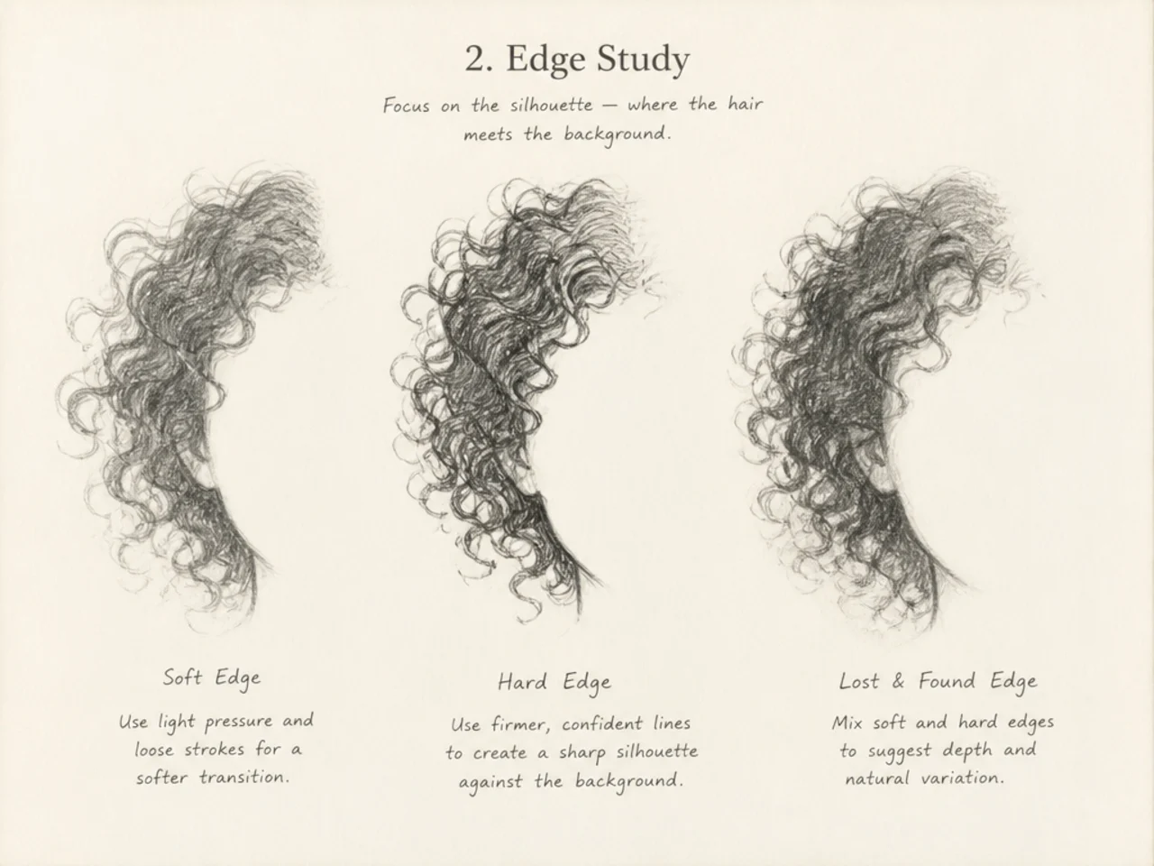 A study of the silhouette edge only