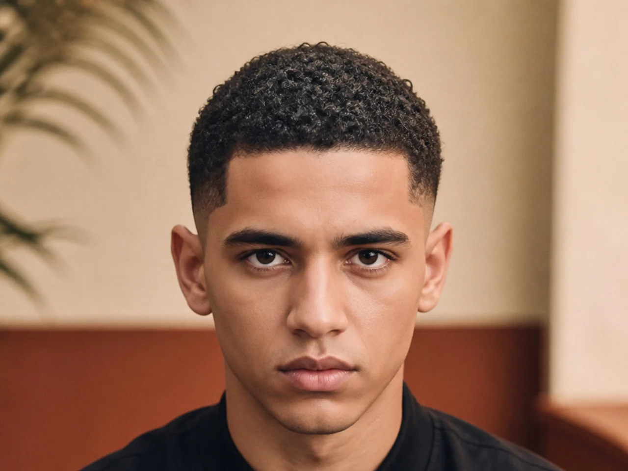 A short curly haircut cut too short after wet cutting