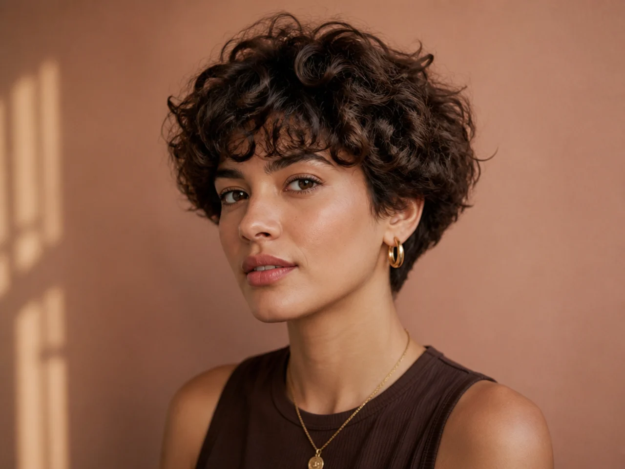 Curly Bowl Cut