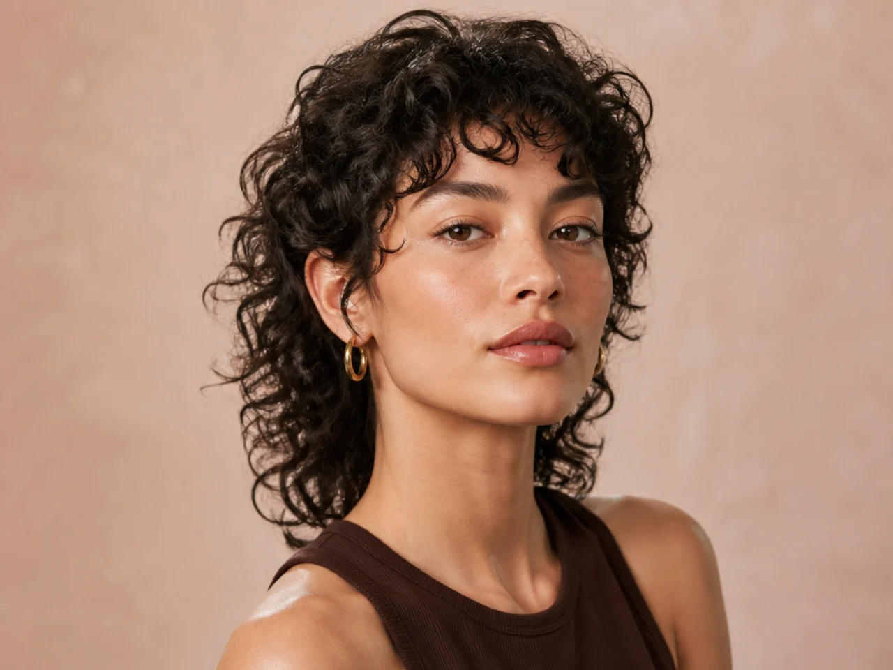 Curly Mullet