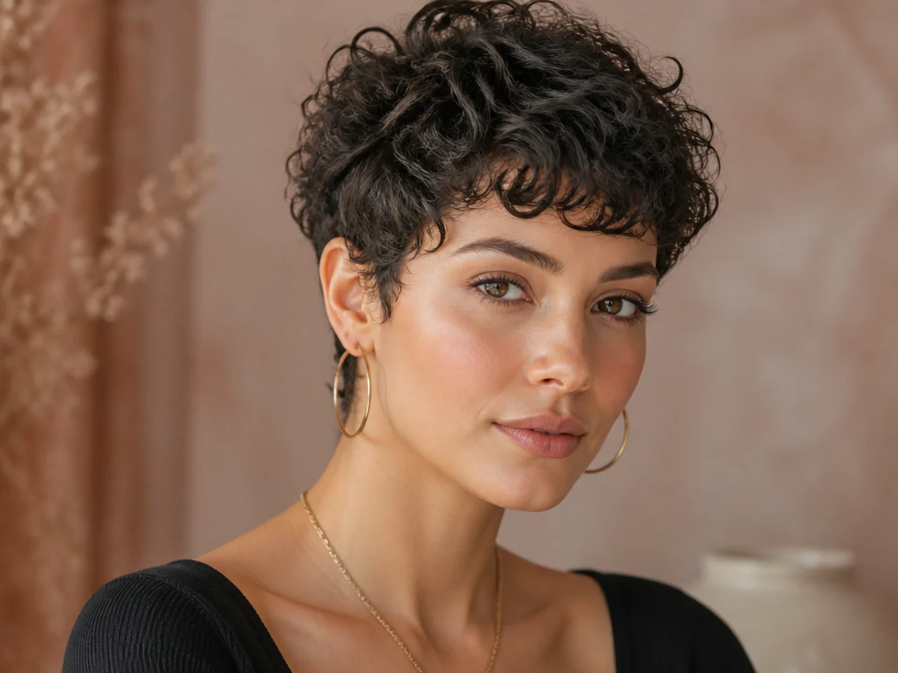 Curly Pixie