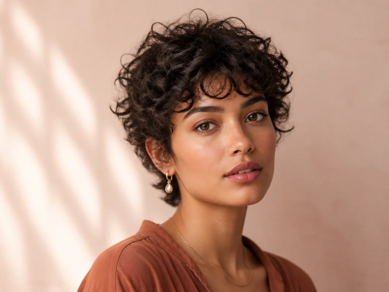 Scrunched Curls