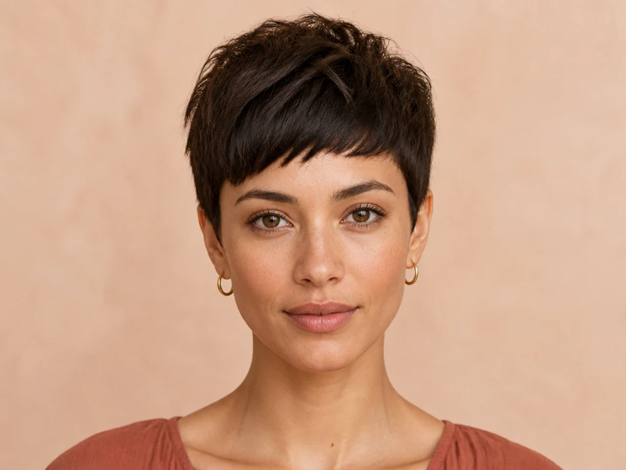 An asymmetric short fringe