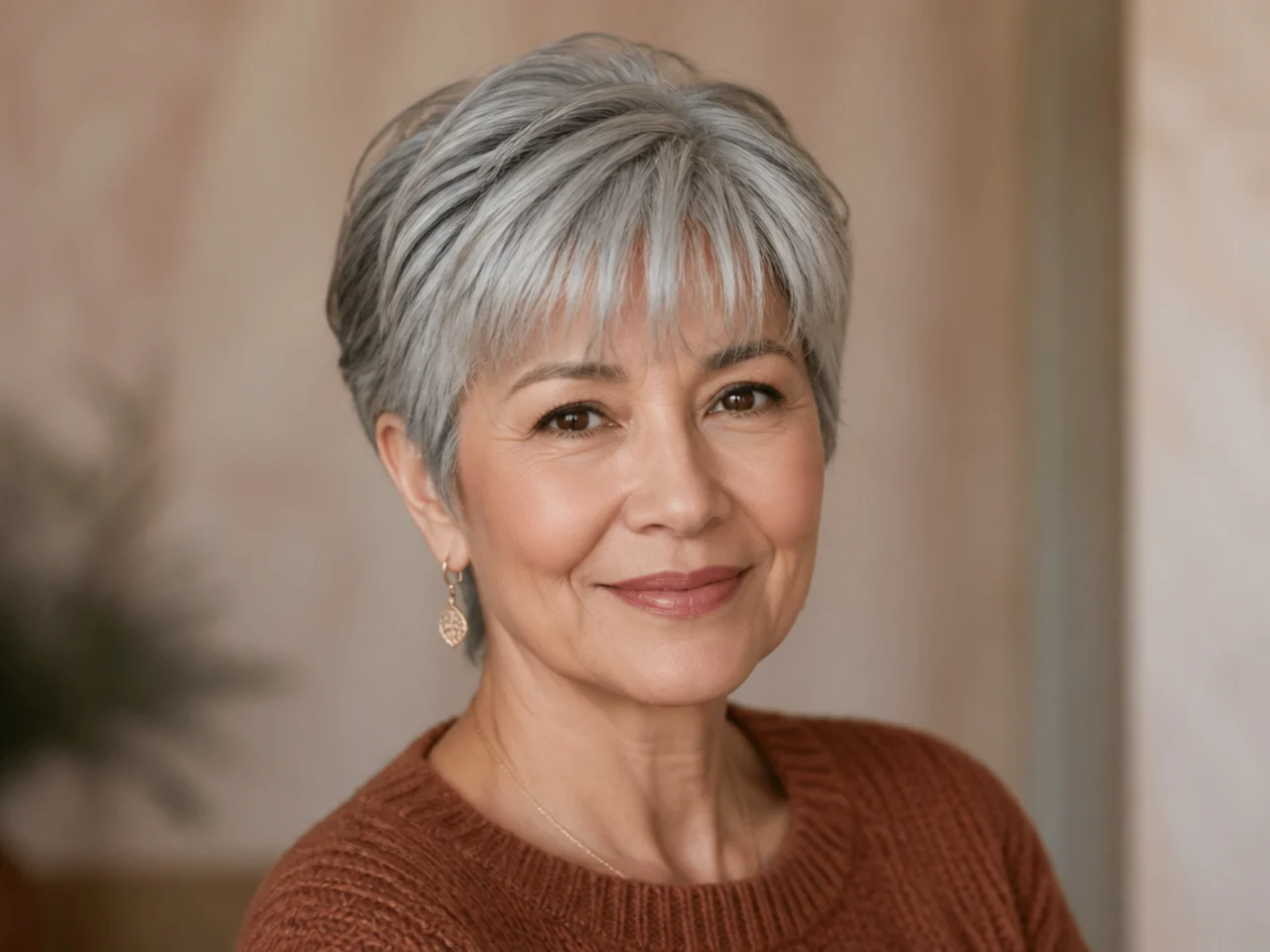 Short Haircuts with Bangs