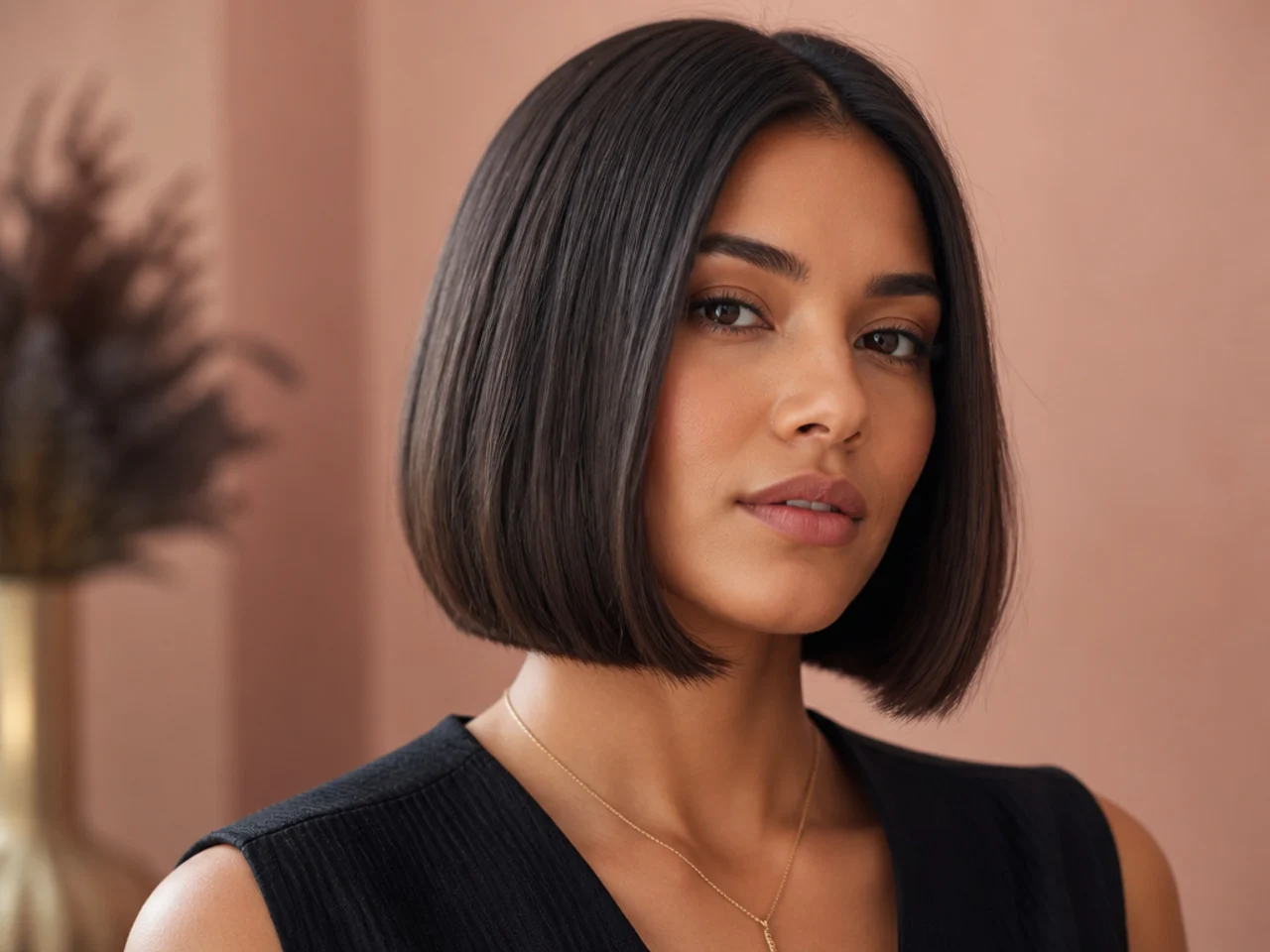 Blunt ”Lip-Length” Bob