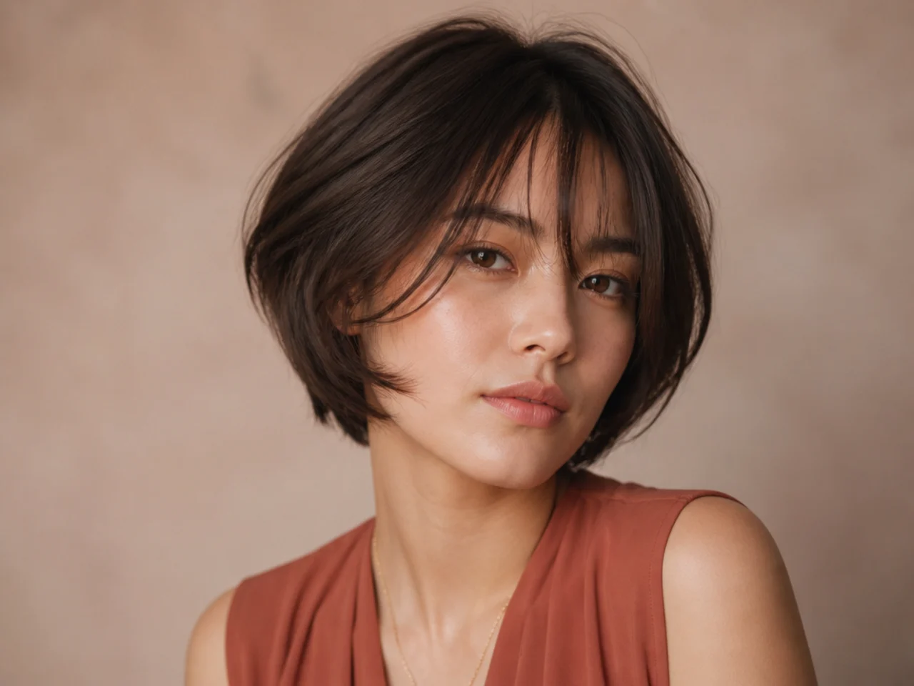 Internal Layered ”Ghost” Bob