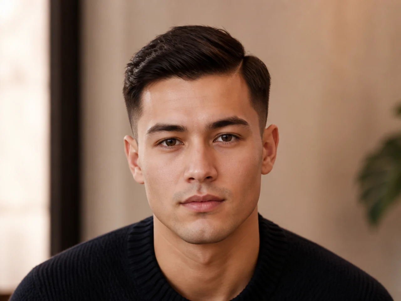 A short ivy league with a low taper