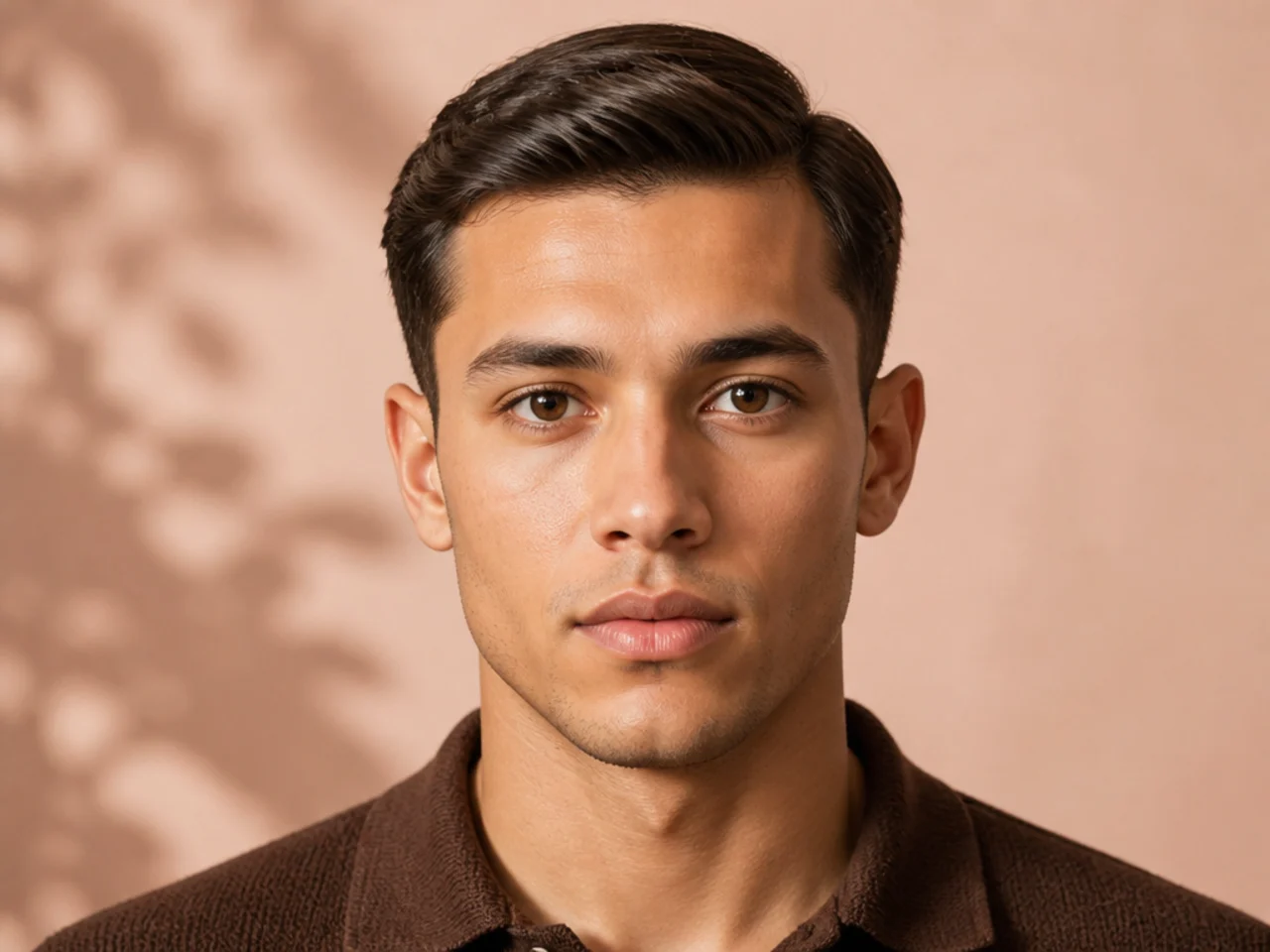 A short ivy league with a tapered neckline