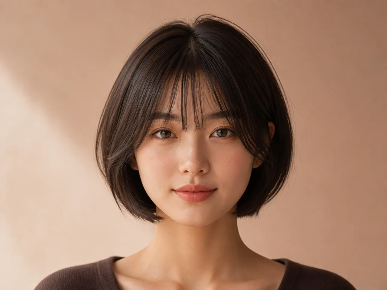 A Korean bob on fine hair
