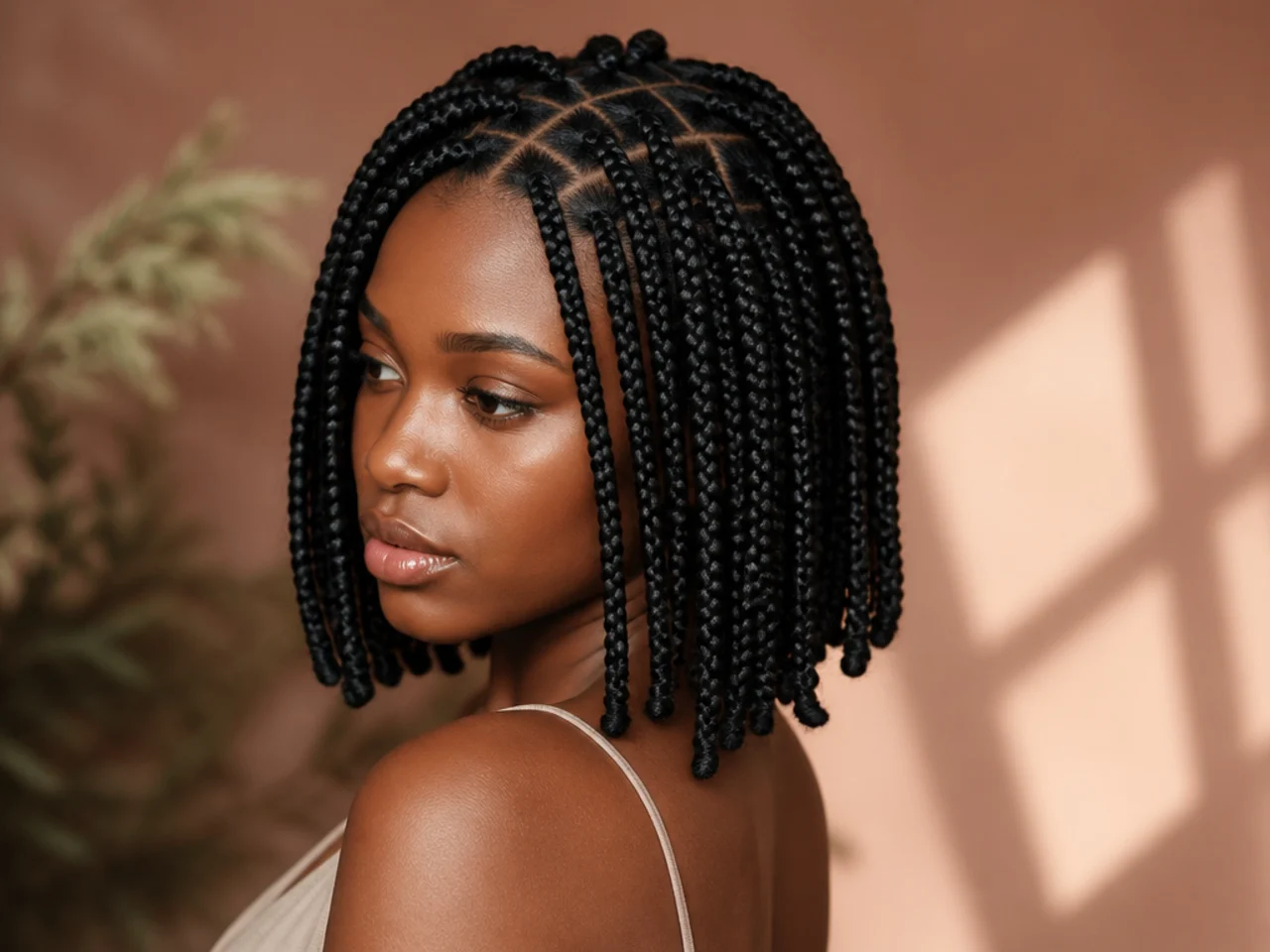 Braid ends sealed by hot water dipping