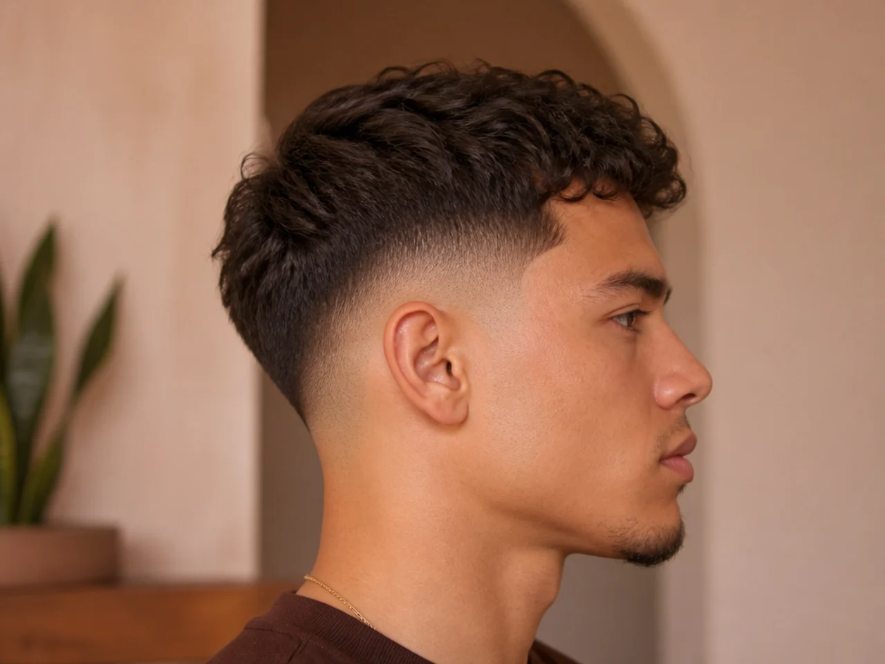 A short mid drop fade