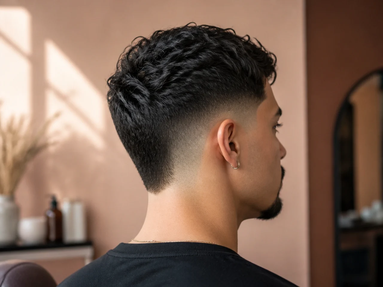 A short mid burst fade