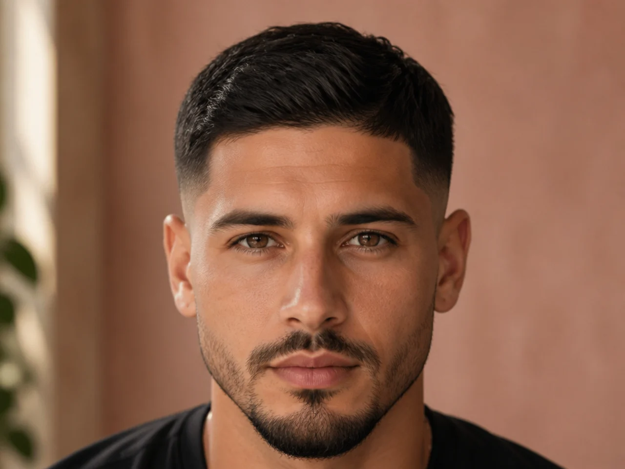 A soft contrast short mid fade